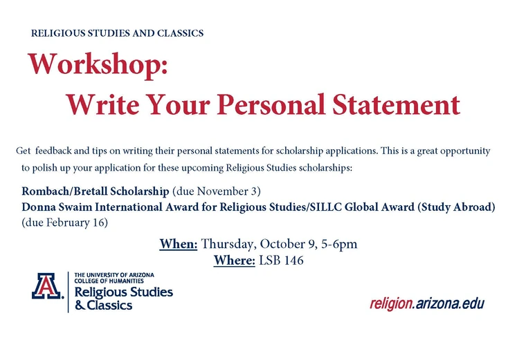 Workshop flyer