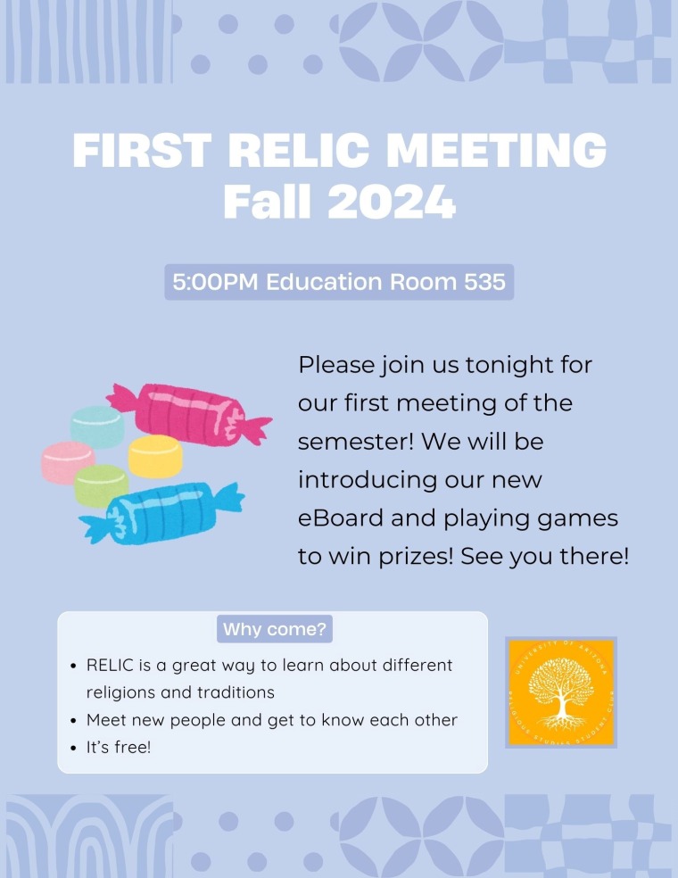 First RELIC Meeting Fall 2024